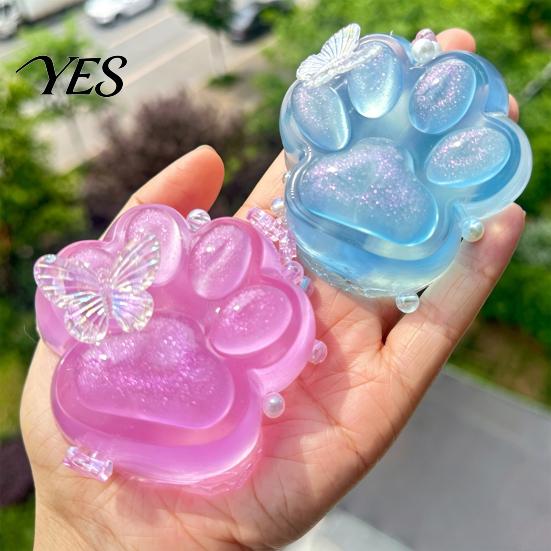 Adults Stress Ball Cat Paw Relief Toy, Giant Kitten Squeeze Toy for Kids Adults, Soft Animal Claw Anxiety Reduction Reliever
