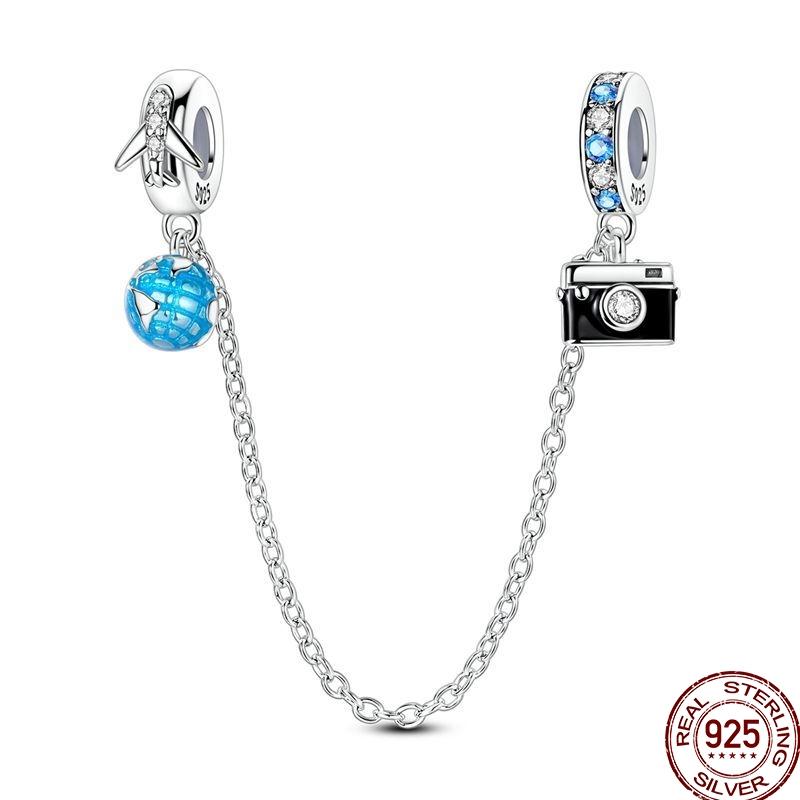 Original Copper Golden Charms Bow Easter Eggs Bead Firefly Butterfly Pendants Fit 3Mm Bracelet Diy Jewelry Gift