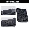 3D Gel Honeycomb Motorcycle Cushion Universal Comfort Breathable Motorcycle Damping Cushions Absorbing Pressure Seat Relief H1F3
