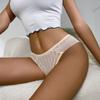 Women's Sexy Lace Thong Women's Mesh Seamless Low-waist Underwear Elephant Nose Thongs