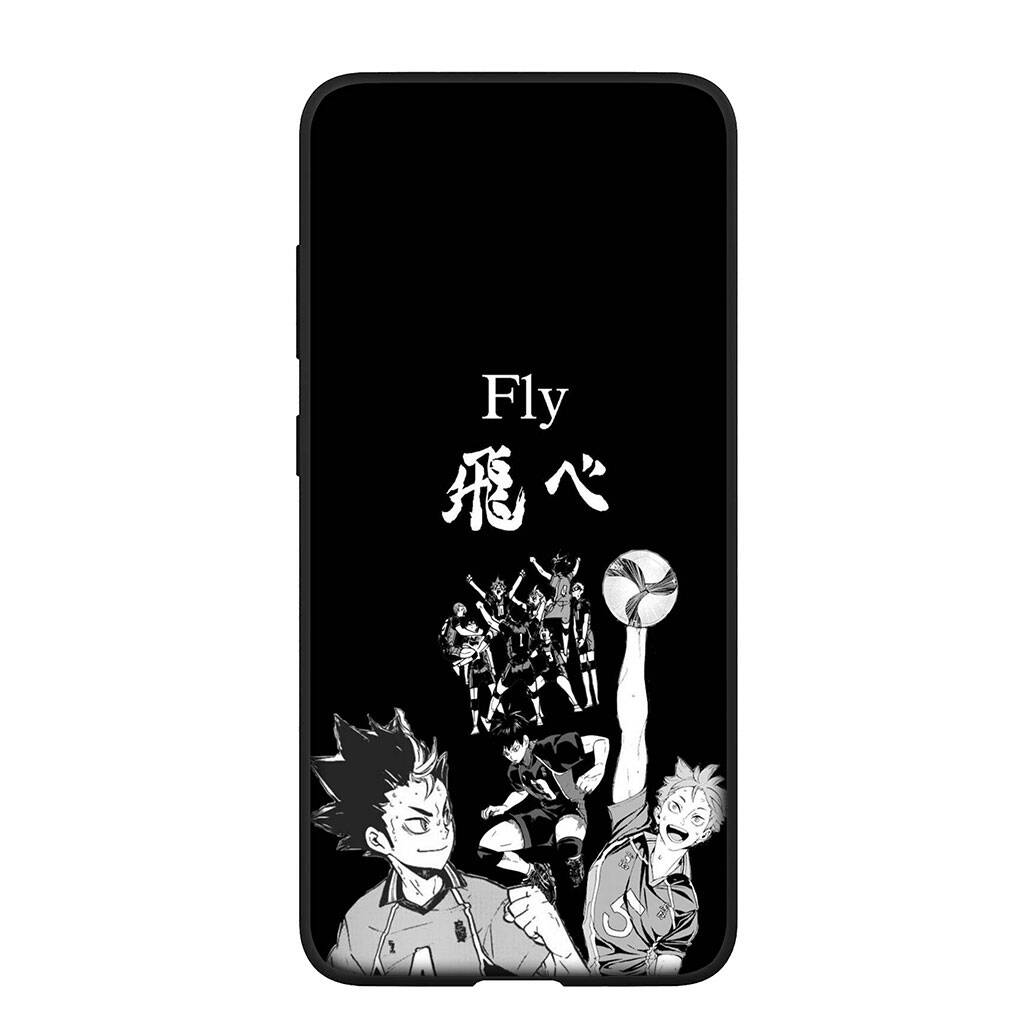 Phone Case for iPhone 17 16 15 Plus XR Huawei P30 P20 Lite Redmi Note 14 12 11 13 Pro Max OPPO A60 A80 A40 A18 A38 Shoyo Hinata Haikyuu Karasuno Cover