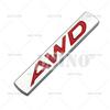Авто Стайлинг 3D AWD Металлический Хромированный Сплав Цинка Значок Наклейка на Кузов Автомобиля Авто Аксессуар для Mazda 3 CX-3 CX-5 RX-8 RX-5 yvmsj22