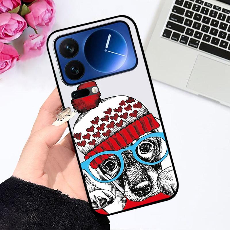 Силиконовый чехол для Xiaomi 17Pro/17 Pro Max, противоударная задняя крышка телефона, милые расписные Fundas для Xiaomi17 Pro Max, мягкий ТПУ корпус