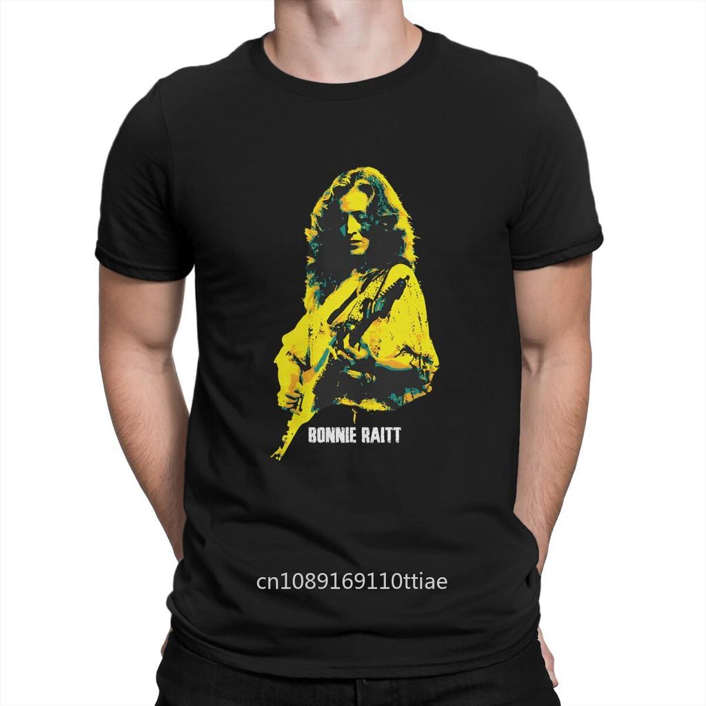 Rock Hip Hop TShirt Bonnie Raitt Singer Leisure T Shirt Summer Stuff For Unisex