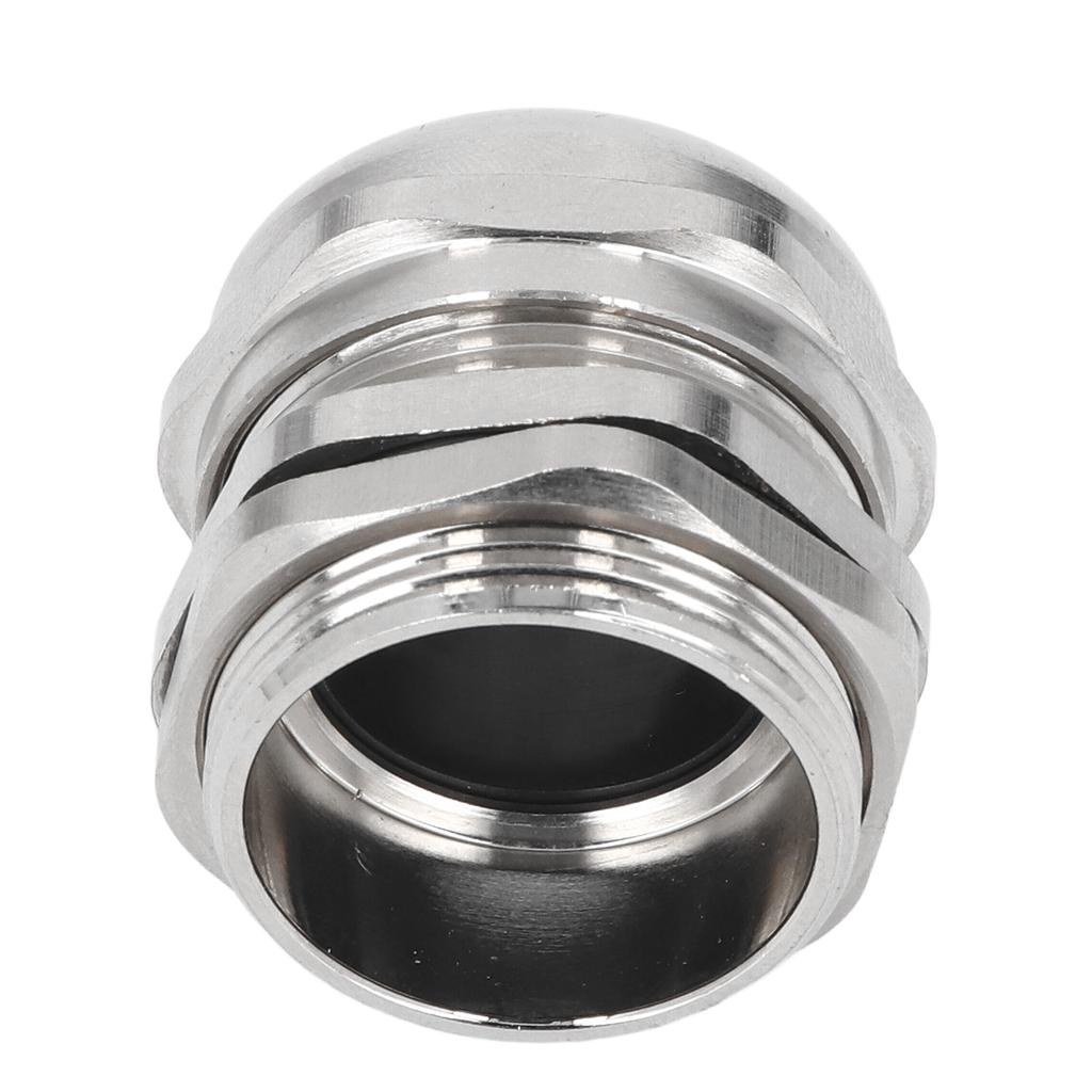 Водонепроницаемый кабельный ввод из нержавеющей стали M32, уплотнительная втулка, регулируемая, 15-22 мм, протектор