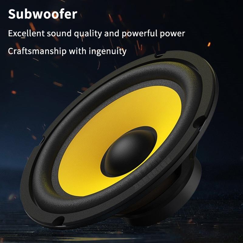 5/6/8/10 дюймов автомобильный бас-динамик коаксиальный сабвуфер Hifi музыка полный диапазон частот автомобильный стереодинамик для универсального автомобильного домашнего аудио