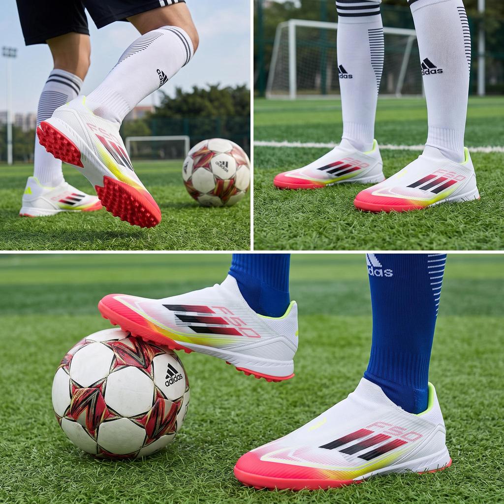 adidas Adizero F50 League Laceless TF Pure Victory Pack унисекс кроссовки белые облачно-белые Core-черные IE1234