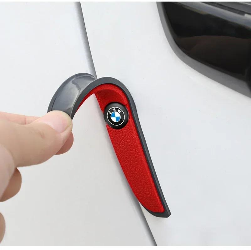 4Pcs Car Door Bumper Rubber Anti-collision Stickers For BMW X1 X2 X3 X5 X4 X6 X7 G32 G11 G12 G14 F40 F30 F20 F10 F44 F45 E70 E46 HX9