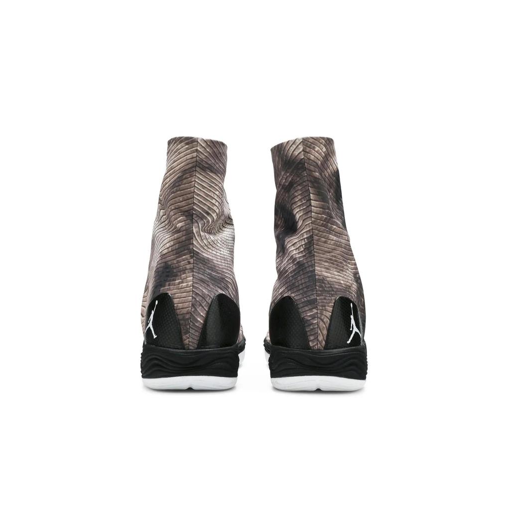 Air Jordan 28 'Джокер' (унисекс) Черные / Белые / Фиолетовые Canyon / Электрически-зеленые Баскетбольные кроссовки 584832 001