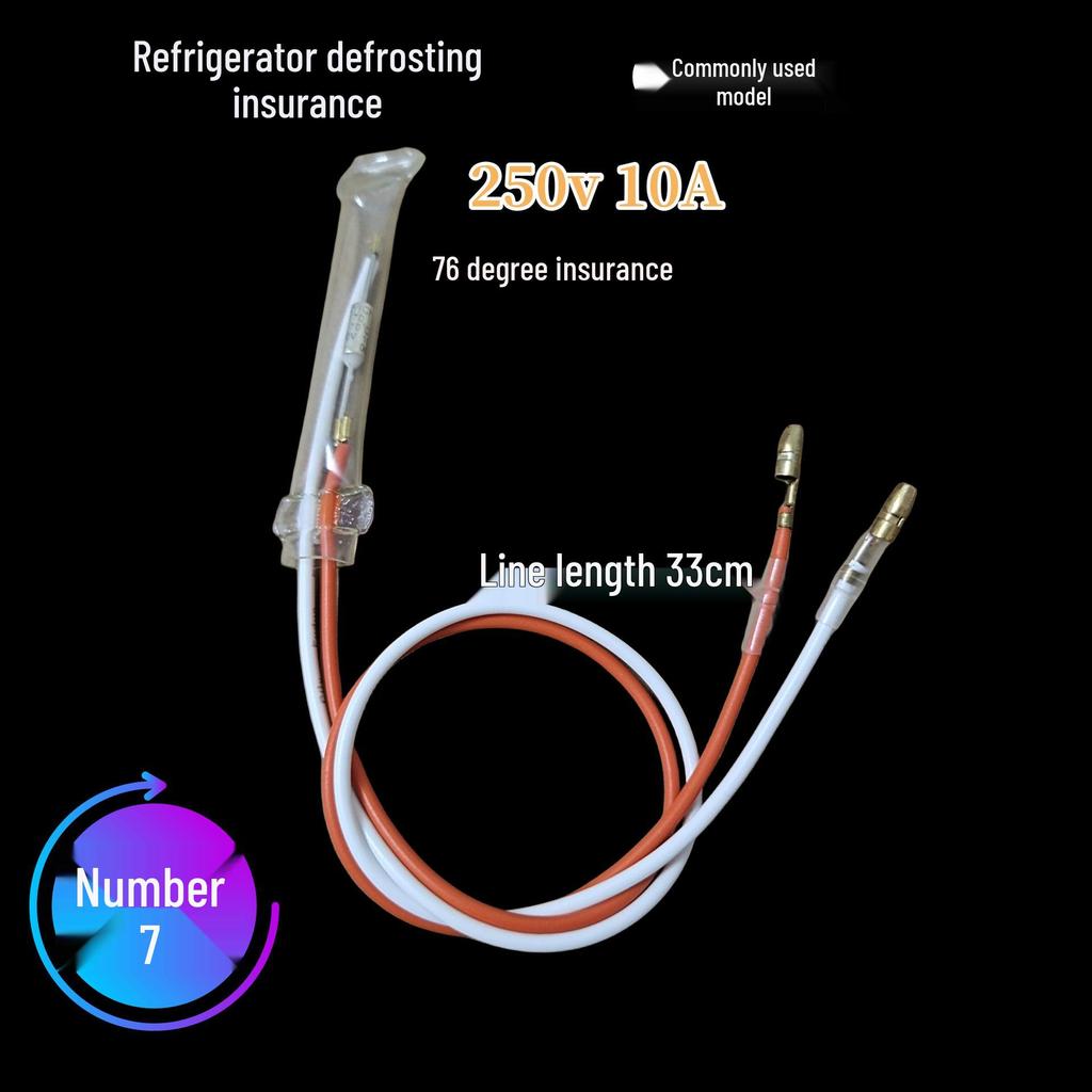Биметаллический термостат-контроллер для холодильника-морозильника (Разморозка/Удаление льда) -4/-5/-7/-14℃