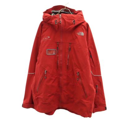 Мужская парка для гор с длинным рукавом L Красный Для улицы Б/У