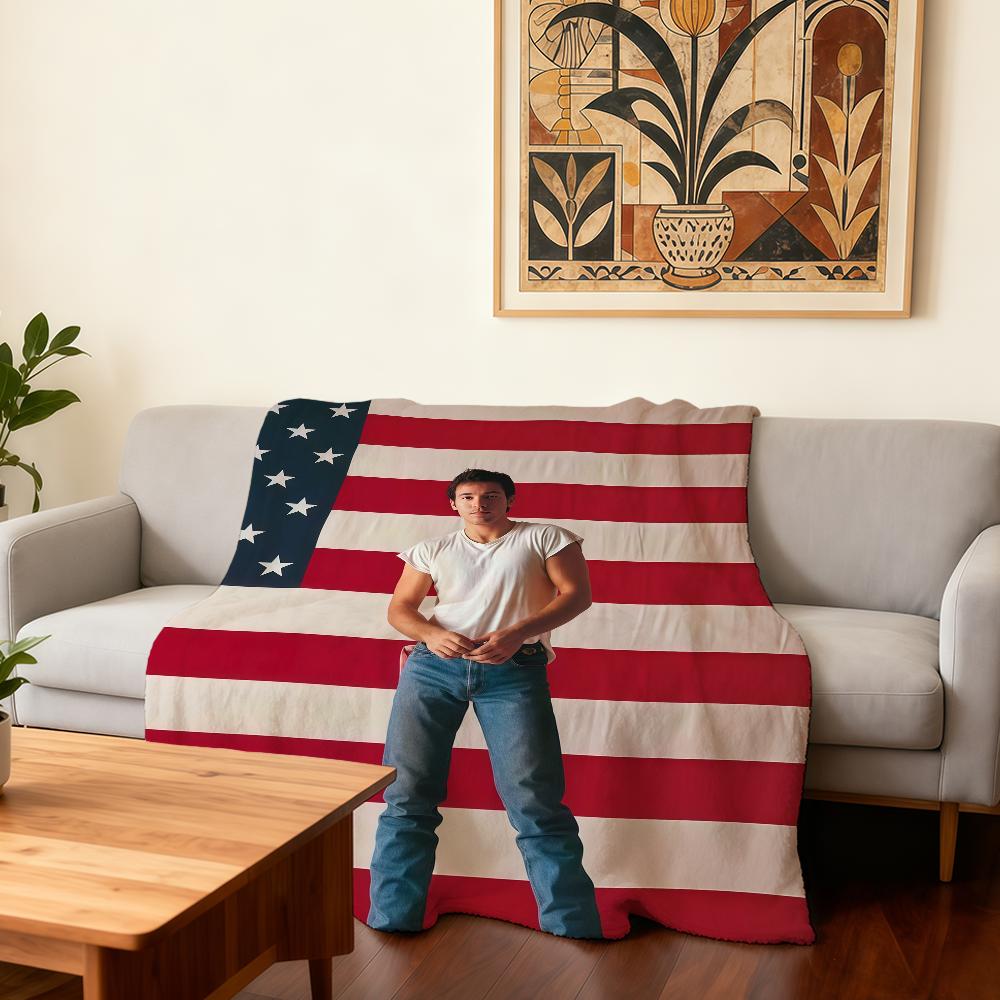 Singer Bruce Springsteen Blanket Super Warm Comfortable Plush Throw Blanket Child Home Sofa Bedroom Gift