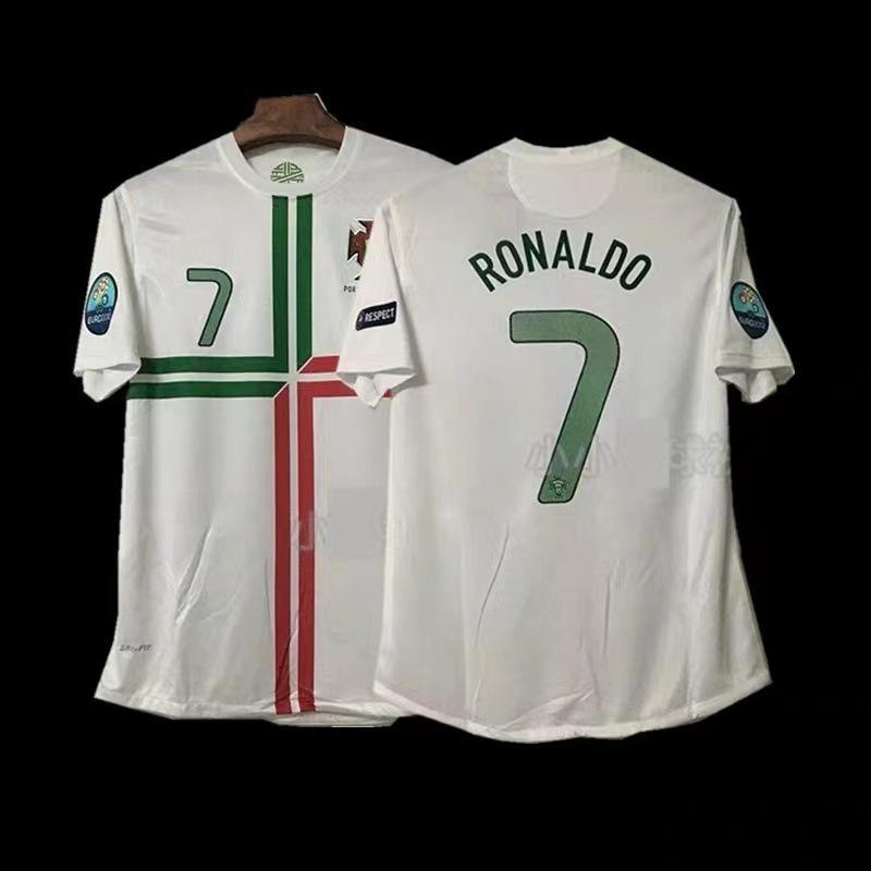 Vintage jersey 0607AC Milan No. 22 Kaka national team Brazil France Portugal short-sleeved home and away jersey