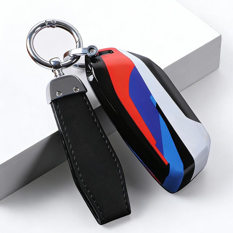 DOOD2 For BMW 740i 760i 5 Series G60 X1 X2 X5 X6 X7 IX1 IX2 IX I5 I7 G05 2023 Car Key Shell Housing ABS+TPU Remote Fob Bag