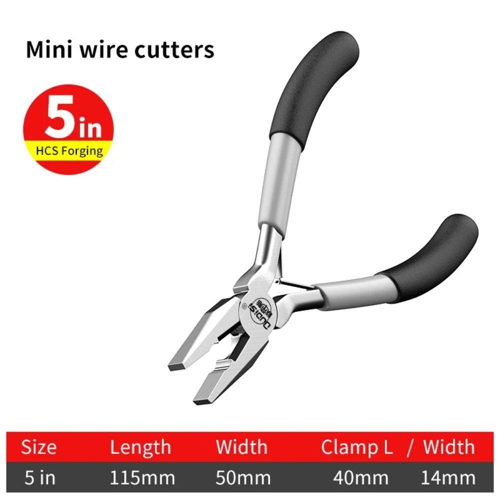 Handcraft Mini Pliers Carbon Steel Insulated Pliers Making Tools Jewelry Making Plier  Beading