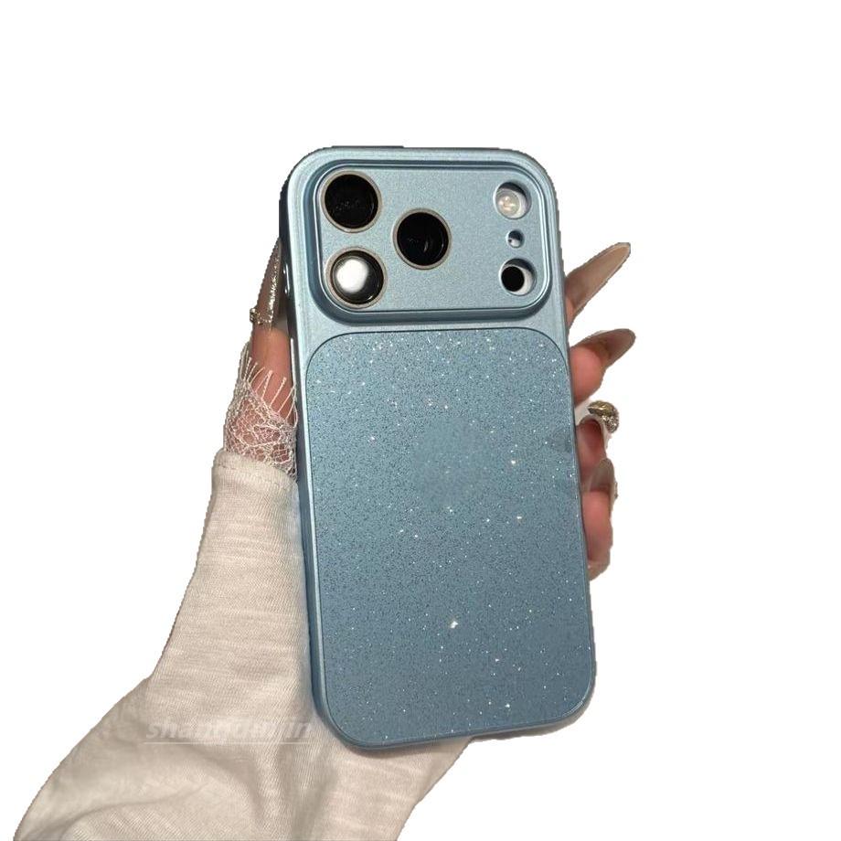 Высококачественный мелкий глиттер для чехлов Apple 17 Pro Max и iPhone 16/15/14/13