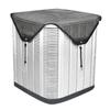 Dust Proof Air Conditioner Cover 91X91cm Prevent Accumulating Winter For Outside Units