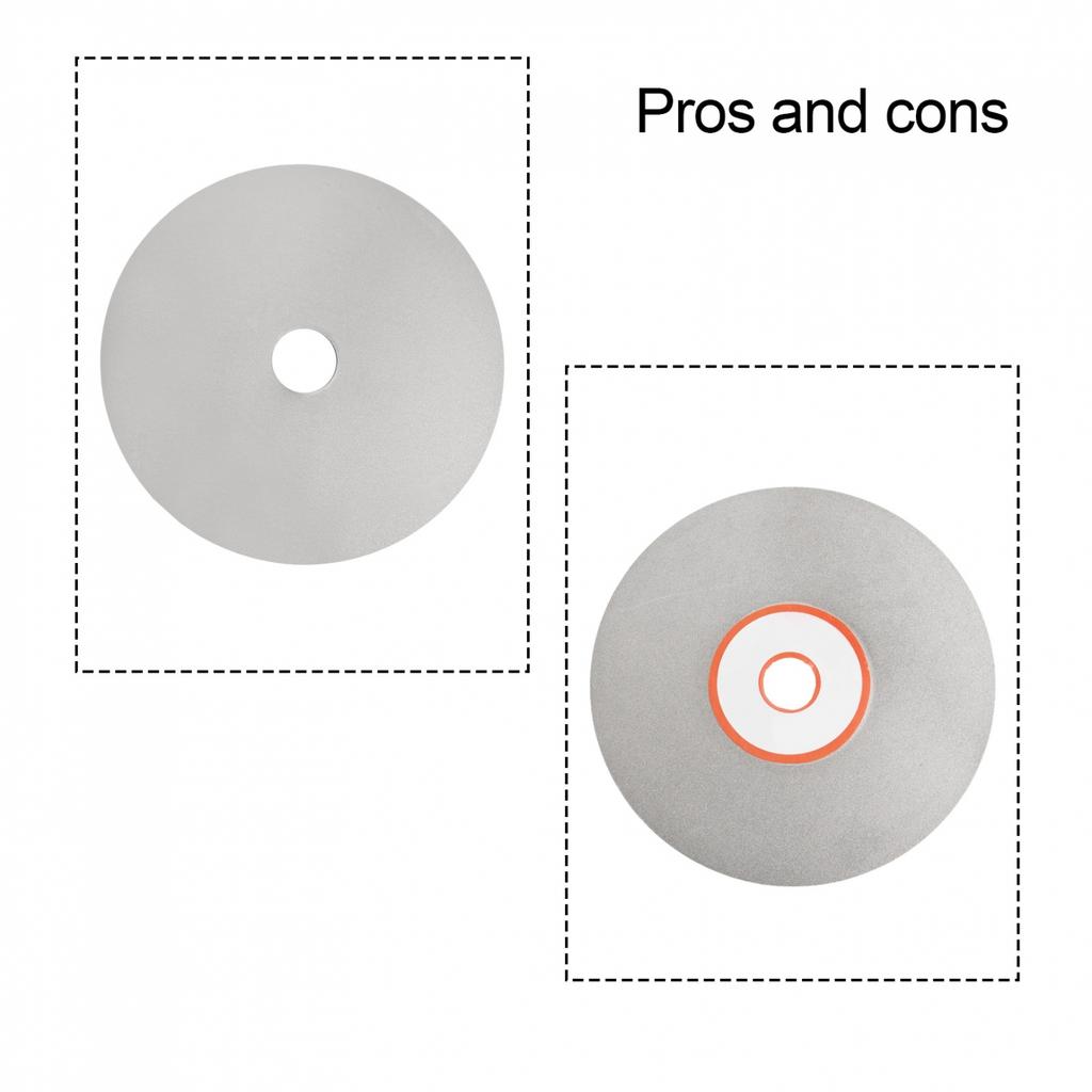 Multi Grit Diamond Coated Flat Lap Wheel 100mm 4 Lapidary Grinding Disc