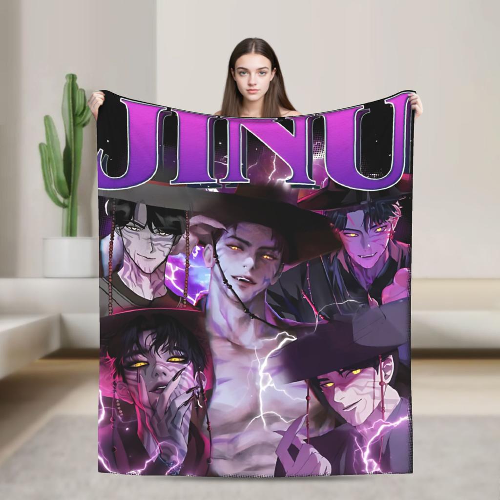 K-pop Охотники на демонов Huntrix Одеяло Фланелевое Смешное Дышащее Плед для домашнего текстильного декора