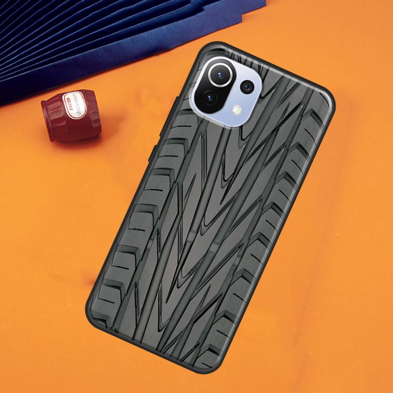 Чехол с рисунком протектора шины для POCO F5 X3 X5 Pro F3 F4 X4 GT M5s C40 Чехол для Xiaomi 13 11T 12T Pro 12 Lite 12X