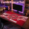 Detroit Red Wings Customized Name Text Mouse Pad, Large Desk Mouse Mat Personalized Home Office Present