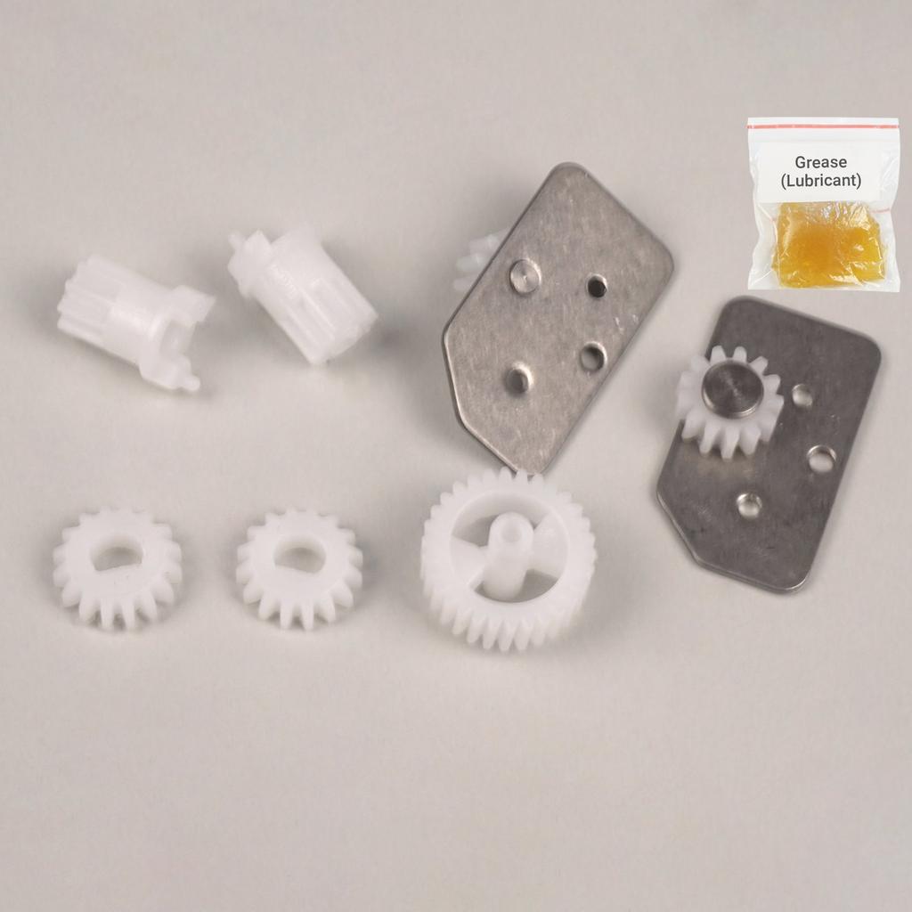 BGE627 Комплект шестерен для ремонта бокового зеркала 876101U060 876201U060 для Hyundai Kia Chevrolet Daewoo Suzuki Buick Dodge