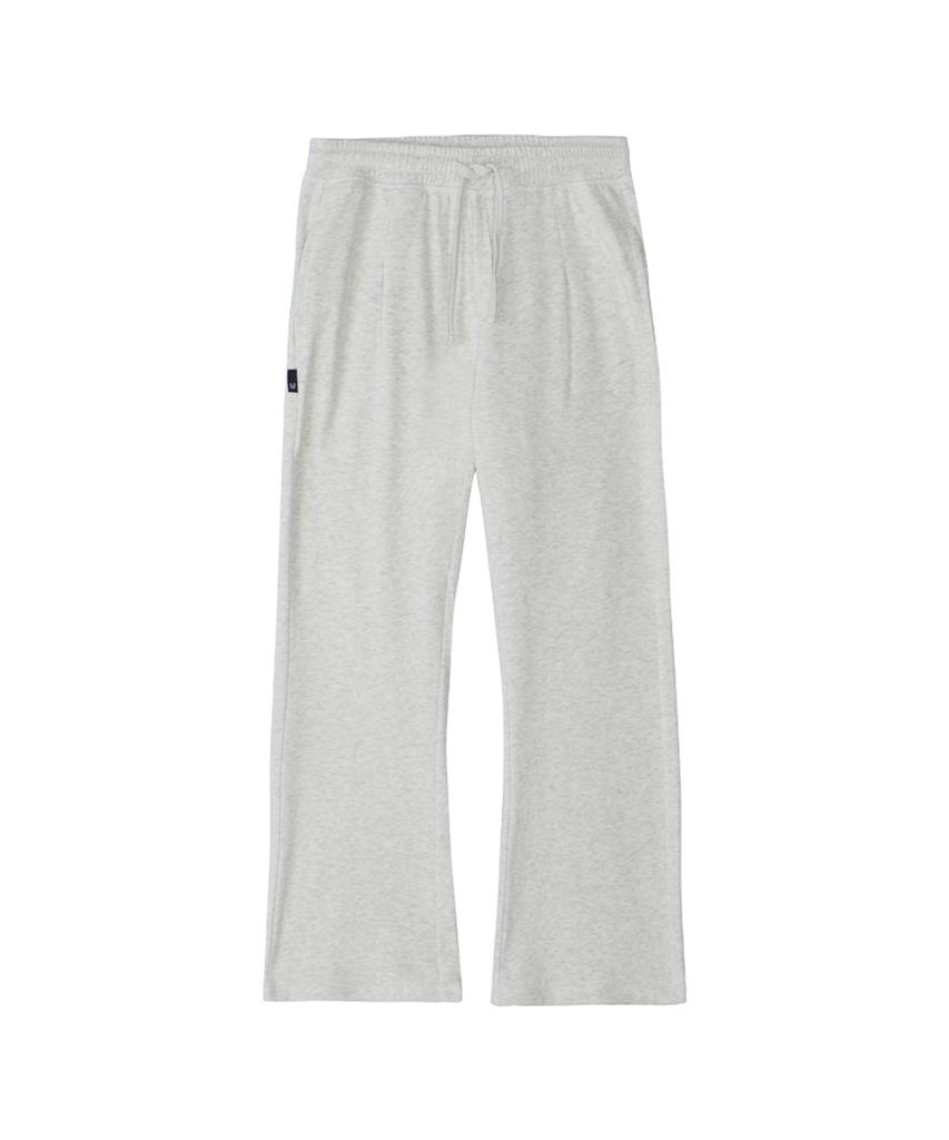 WILLIWAW STUDIO Ww One-Tuck Semi-Wide Sweatpants [Oatmeal]