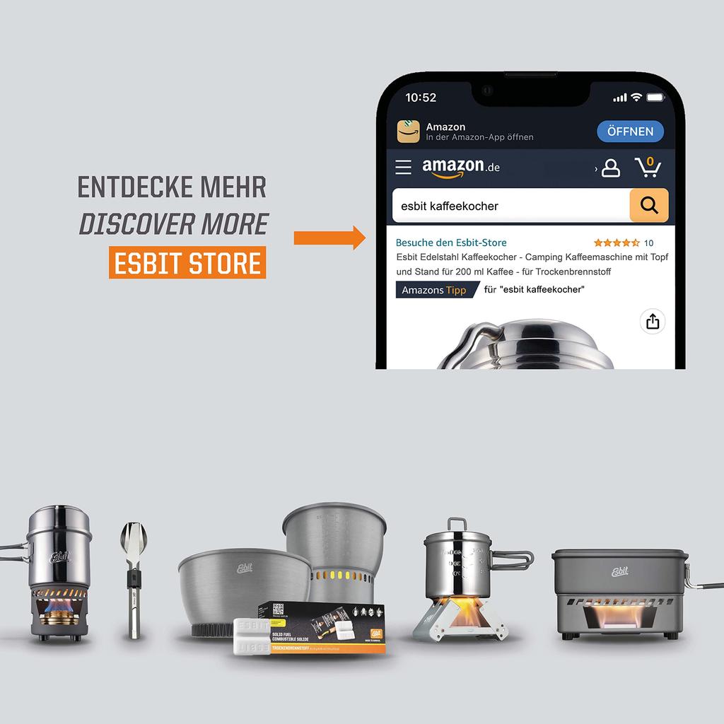 Esbit Stainless Steel Coffee Maker ES20102100