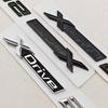 3D ABS Chrome Black Car Letters Logo XDrive 20i 20d Badge Rear Trunk Emblem Side Door Sticker Decals For BMW XDrive Accessories af2