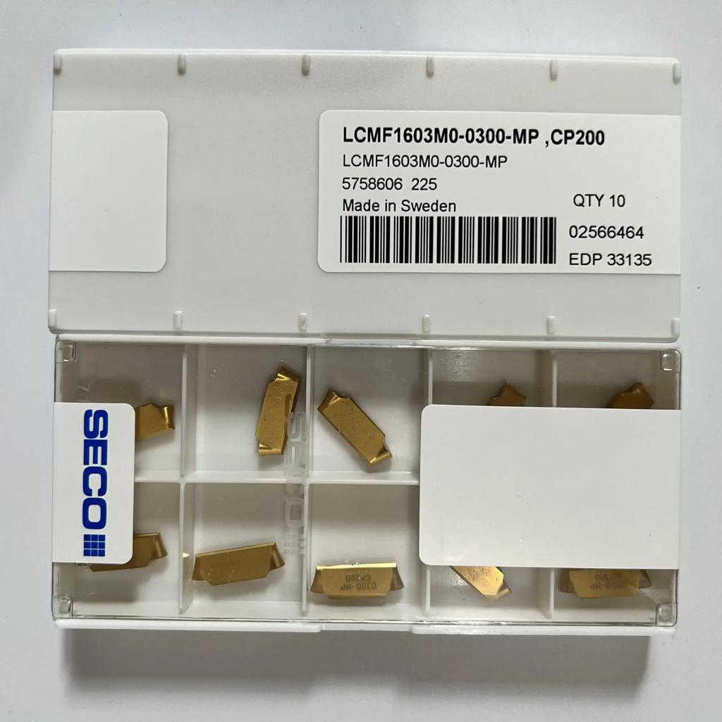 LCMF1603M0-0300-MP, CP200 / Industrial Indexable Carbide Inserts 10 Pcs
