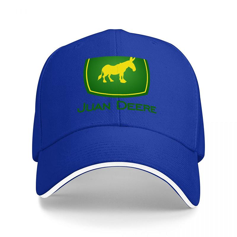 Кепка-бейсболка с логотипом John Deere, черная, с дизайном лошади в зеленом и желтом цветах, классическая регулируемая кепка для любителей активного отдыха