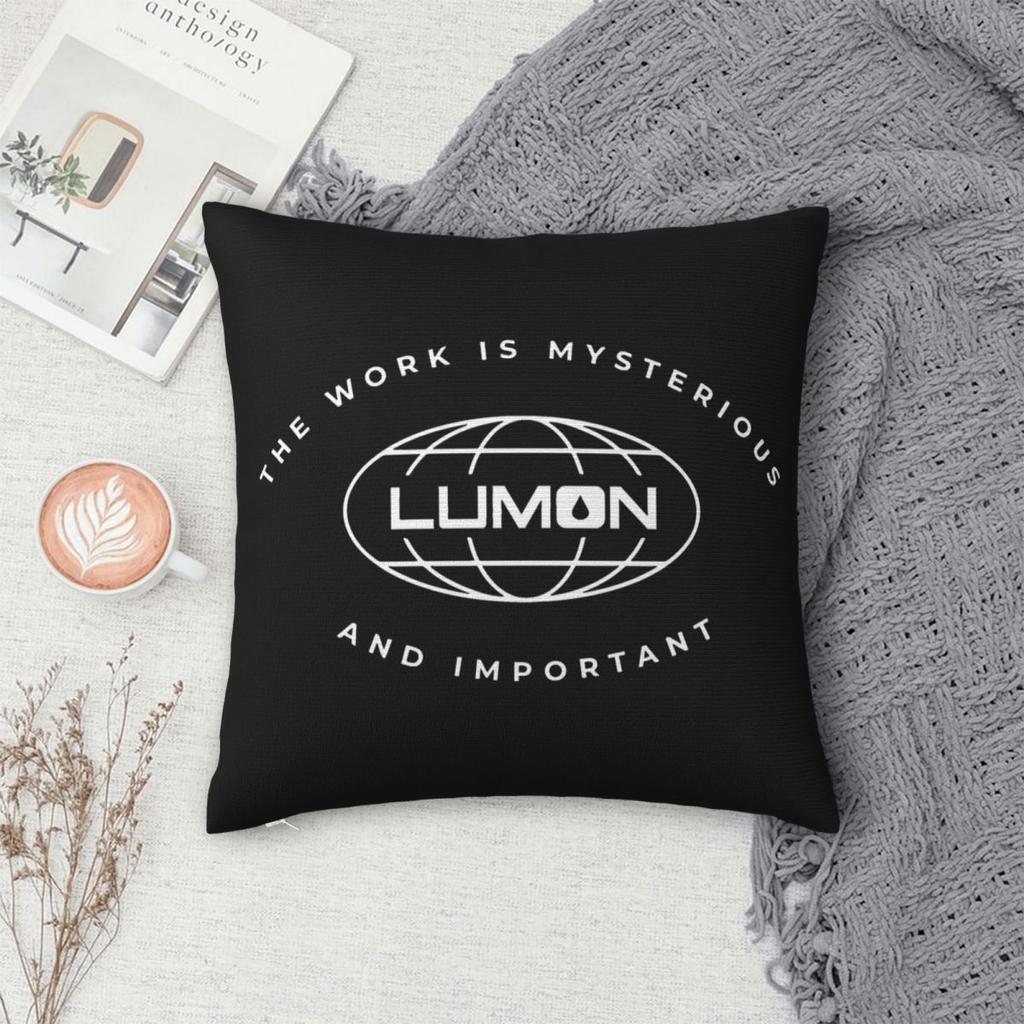 Severance Lumon The Work Is Mysterious And Important Throw Pillow Cover Polyester Cushions For Sofa Pillowcover Decor