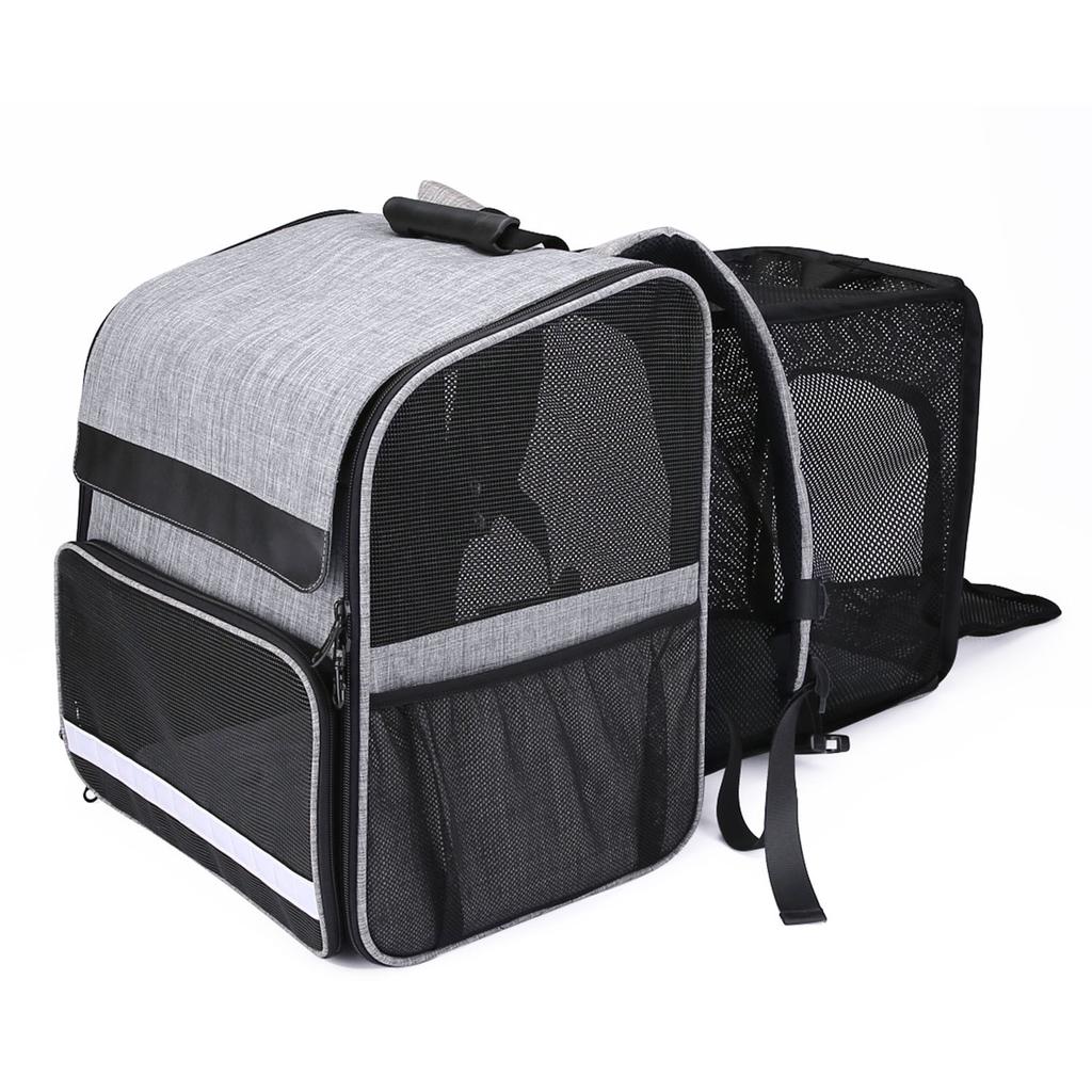 Новинка 2024 года, складной рюкзак для домашних животных, сумка для кошек, уличный рюкзак для собак и кошек, портативная расширяемая сумка для домашних животных