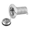 Boat Marine Stainless Steel Fuel Gas Oil Tank Deck Fill Filler Port Key
