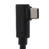 Кабель USB C - USB C, зарядный кабель 60 Вт 10 Гбит/с, быстрая зарядка, двойной угол 90°, кабель Type C - Type C, кабель для передачи данных