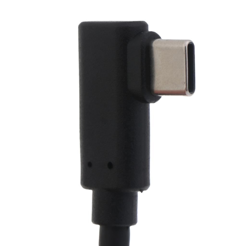 Кабель USB C - USB C, зарядный кабель 60 Вт 10 Гбит/с, быстрая зарядка, двойной угол 90°, кабель Type C - Type C, кабель для передачи данных