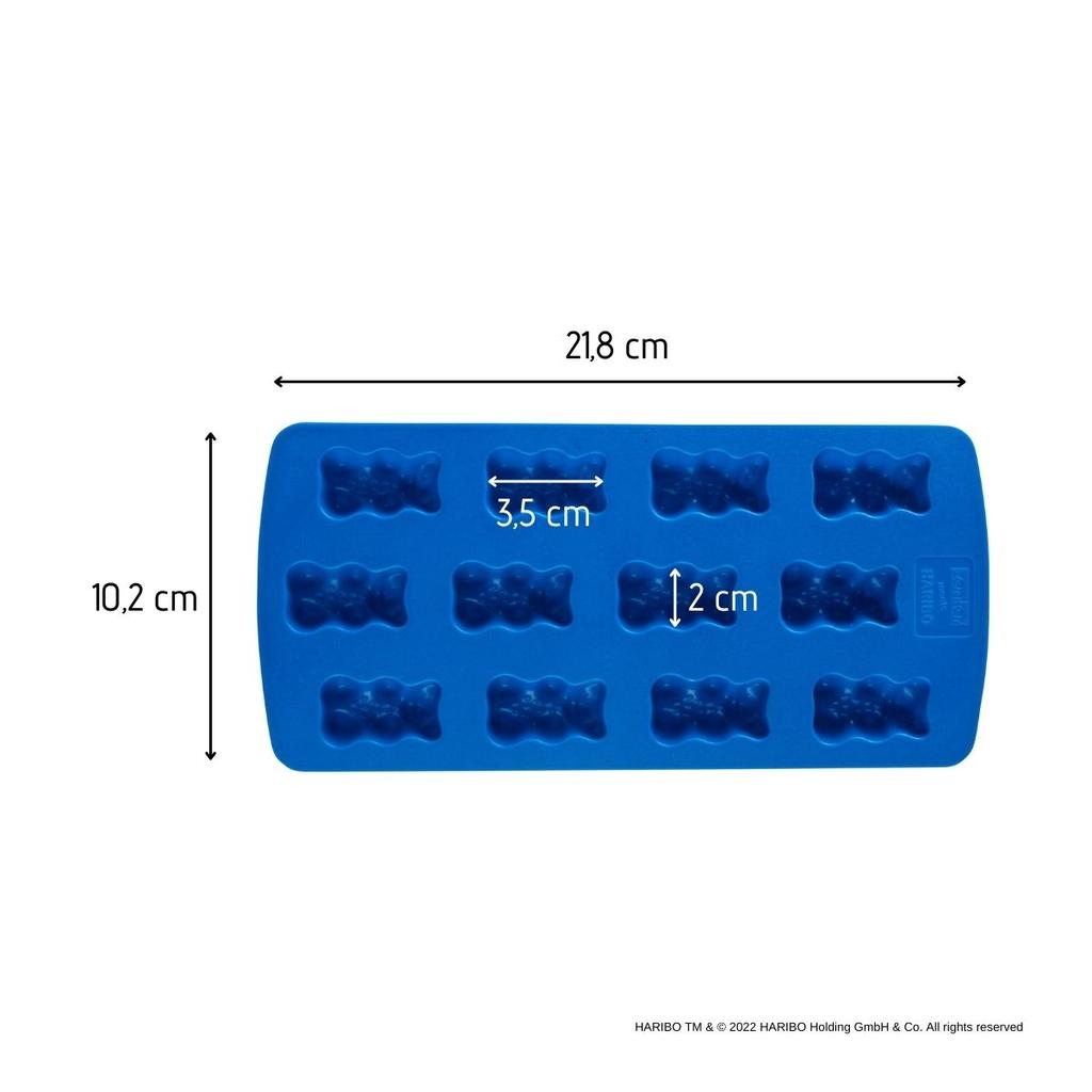 Лоток для льда 12 следов в форме плюшевых мишек Zenker Haribo ref. 46501