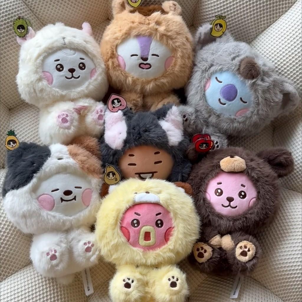 Коллекция Плюшевых Игрушек BTS Длинный Плюшевый Мягкий Зверь Детский Подарок Для Всех Возрастов