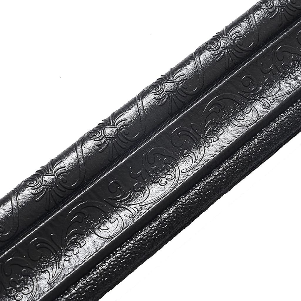 Настенный стикер Линия талии ПВХ Пена Замена Плинтуса Мягкий Сильная Адгезия Настенная Кромка 230см Х 8см 3D