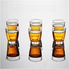 6pcs Sets Thick Bottom Glass Cup Household Baijiu Goblet Shot Glass High End Small Wine Glass Classic Wine Utensils Drinkware