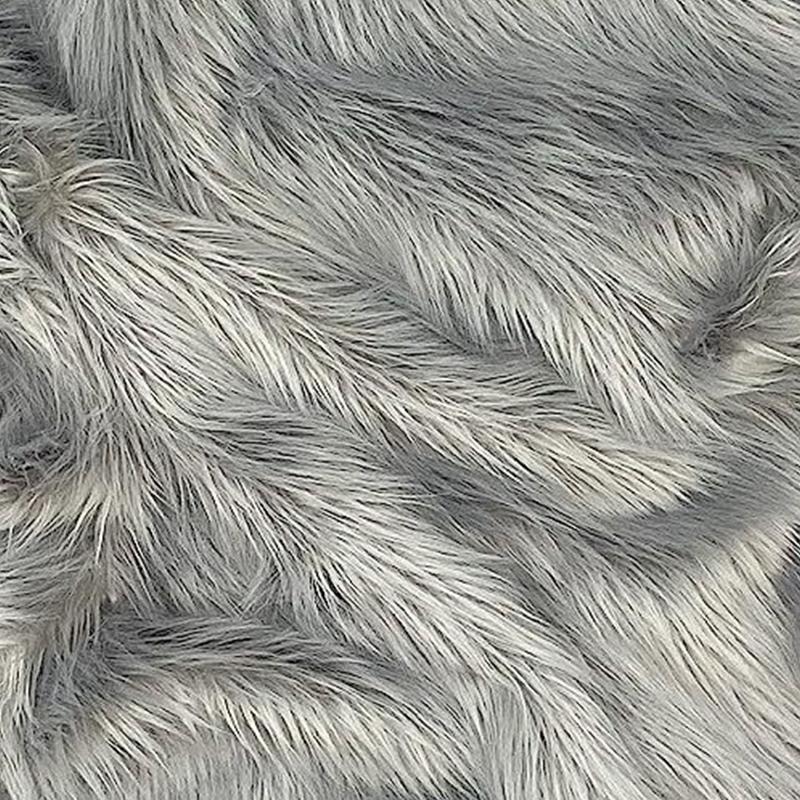 Мягкий длинный мех ткань красочный квадратный плюшевый искусственный пэчворк DIY ручной работы Рождественская кукла борода волосы подушка швейный материал Аксессуар