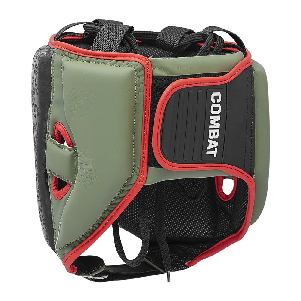 Adidas Head Guard Combat 50 Headgear ADIC50HG Boxing Protector Kickboxing Orbit FLX3.0 //Adidas (X-Large, Green)
