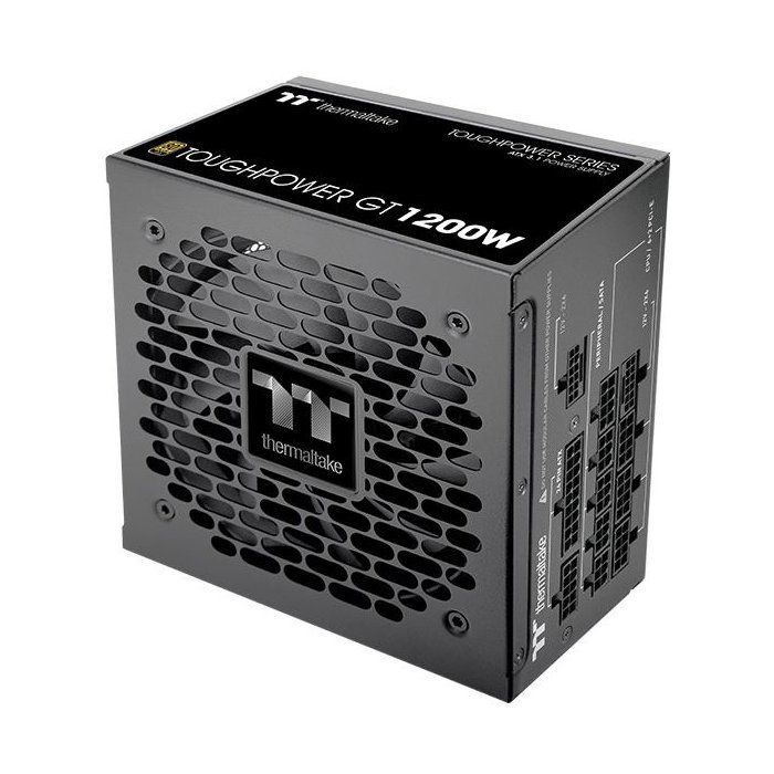 THERMALTAKE - Toughpower GT - Alimentation PC - 1200 W - 80+ Gold - ATX3.1 - Full modulaire - PCI-E 5.1 12VHPWR