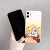 Anime Doma U-Umaru Phone Case For iPhone17,16,15,14,13,12,11 Plus,Pro Max Soft Transparent Cover