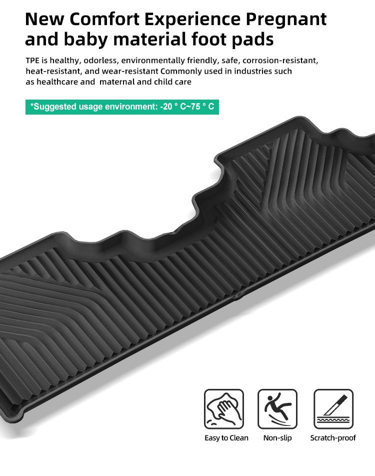 Custom TPE Floor & Trunk Mats for 2025 Kia EV3