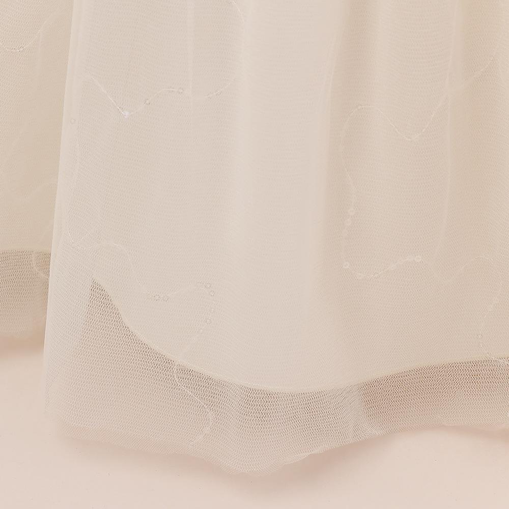 2023 Тюлевое платье принцессы с открытыми плечами для девочек с рюшами для свадебной вечеринки, пышное танцевальное вечернее бальное платье для детей 2–13 лет