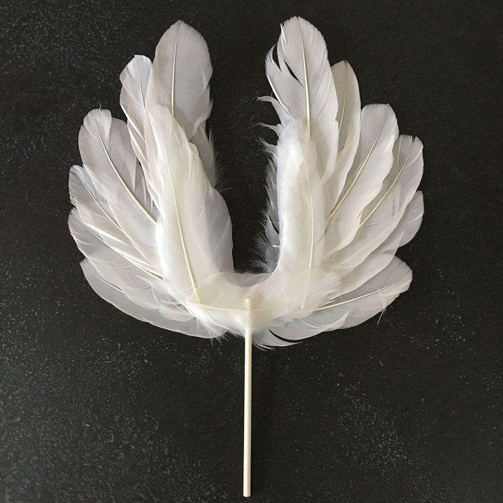 Ornaments Wedding Party Feather Wings Angel Angel Wings Party Decor Feather Wings Cake Toppers