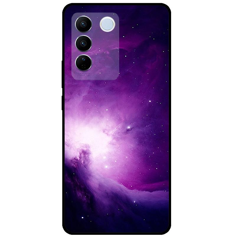 Для Vivo V27E V2237 V27 Pro V2230 V 27 Чехол ТПУ Мягкий Силикон Мраморный Кот Ударопрочные Чехлы Для Vivo V27 5G V27Pro Сумка Funda Чехол