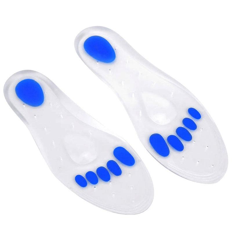 Силиконовые гелевые стельки для лечения подошвенного фасциита, боли в пятках, уход за ногами, поддержка свода стопы, ортопедические вставки, подушечки для обуви