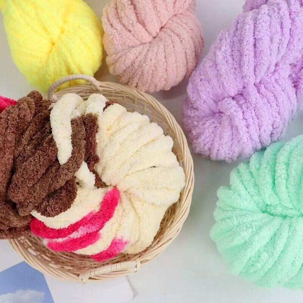 Soft Chunky Yarn Thick Blanket Yarn DIY Coarse Yarn  for Knitting And Crochet